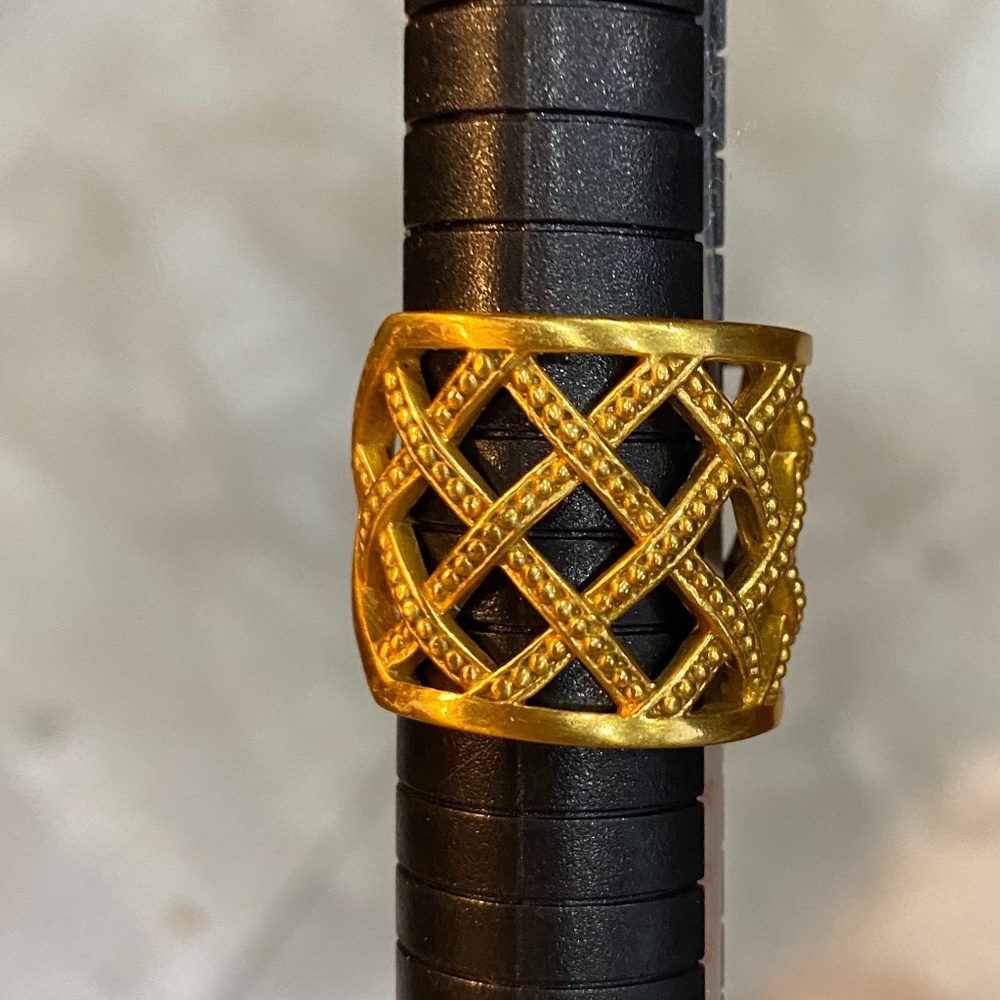 Julie Vos Gold Plated Ring